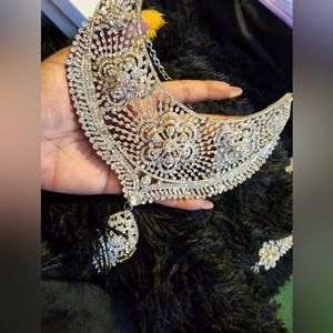 Brand new beautiful silver colour set.  Flattering with any outfit or occasion.